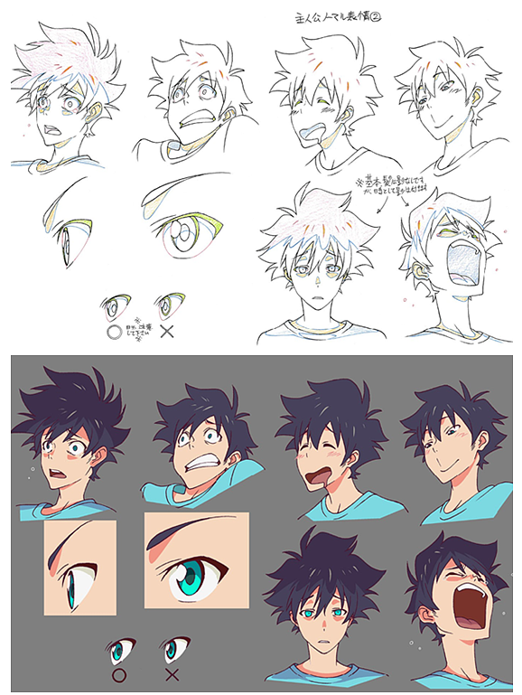 日式動(dòng)漫人設(shè)線稿 從三視圖到動(dòng)態(tài)表達(dá)的完整指南